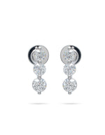 Load image into Gallery viewer, Sea Triple Drop Earrings
