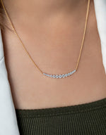 Load image into Gallery viewer, Serene Curved Necklace
