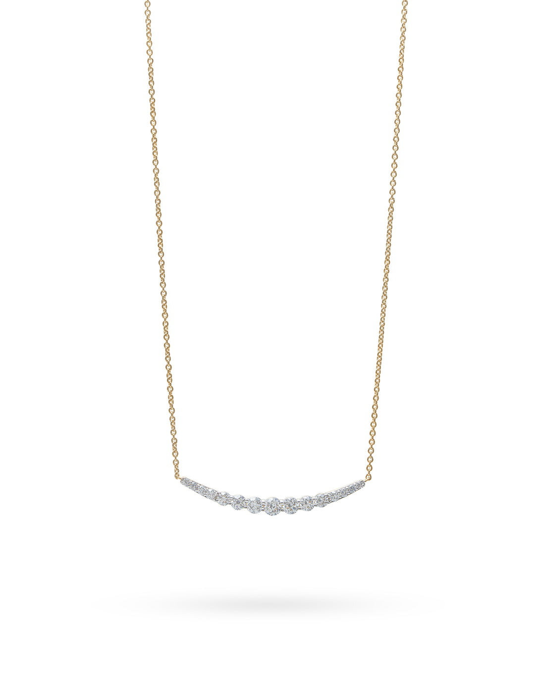 Serene Curved Necklace