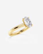 Load image into Gallery viewer, Sylaire Oval Solitaire Ring
