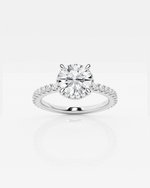 Load image into Gallery viewer, Sylique Round Halo Ring
