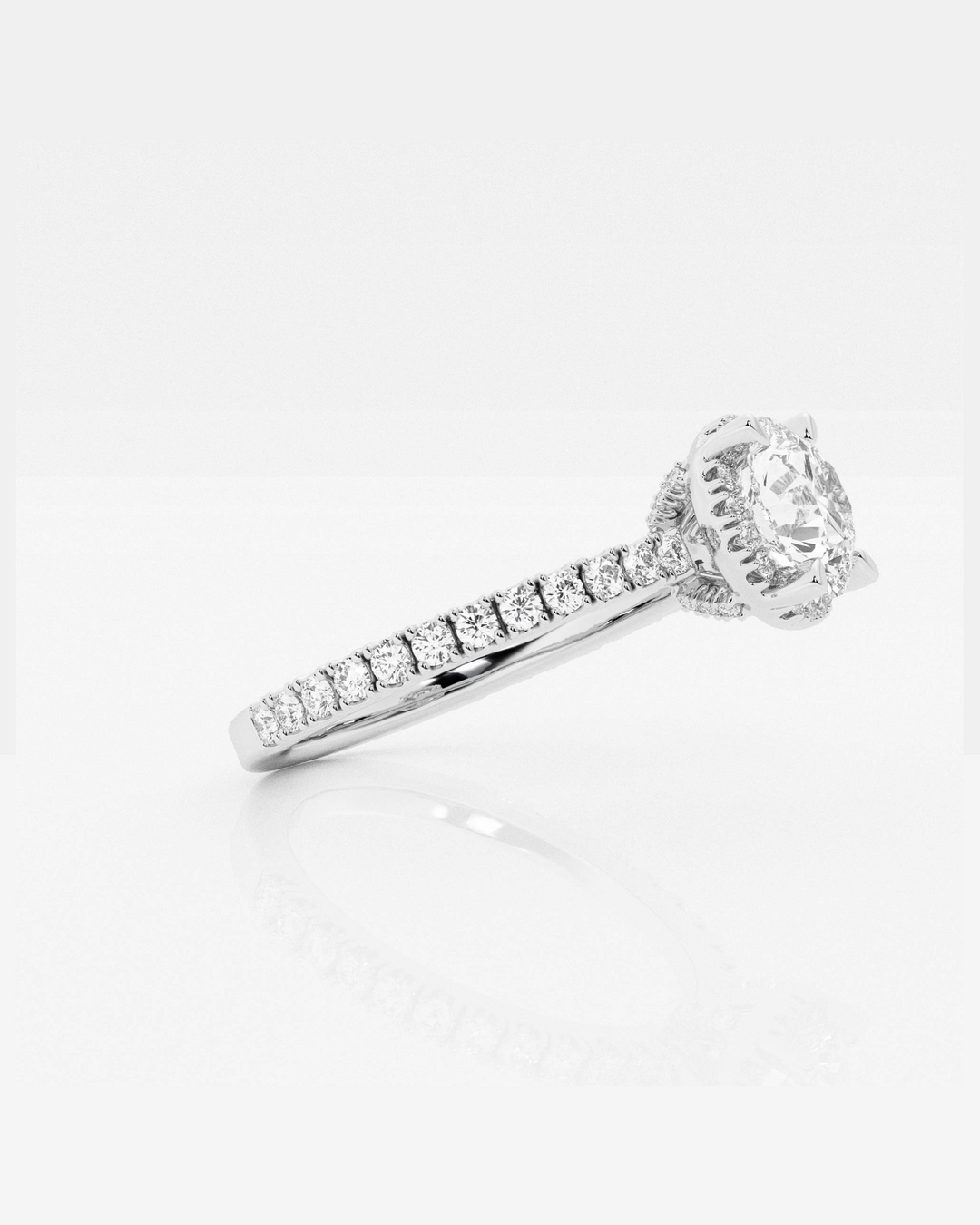 Sylique Round Halo Ring