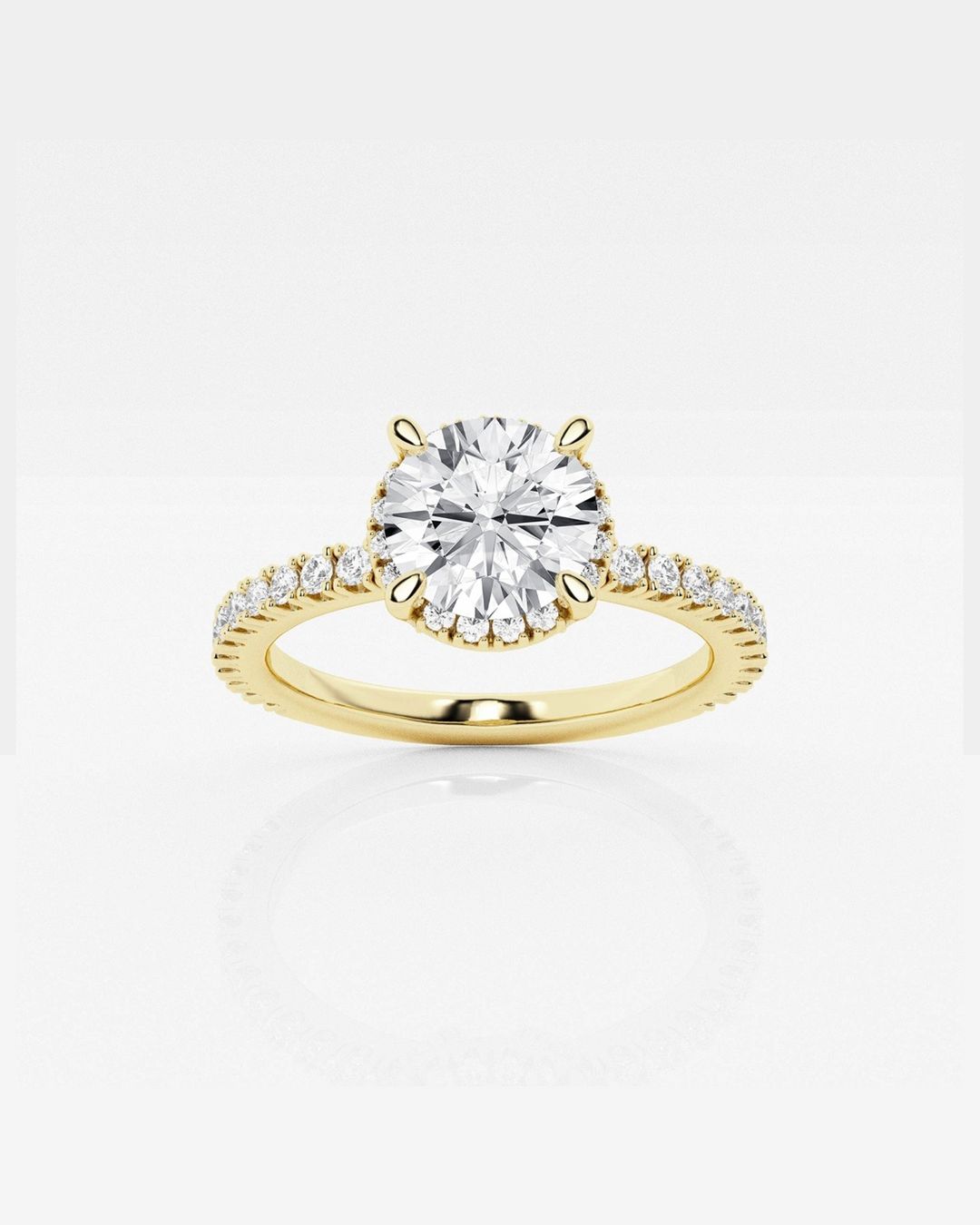 Sylique Round Halo Ring