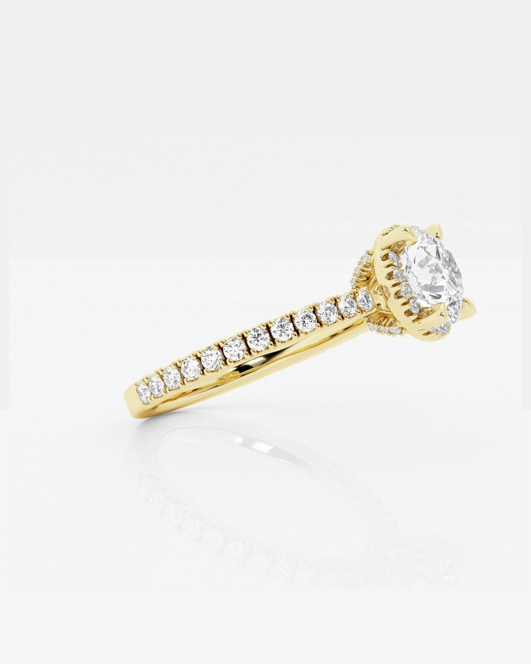 Sylique Round Halo Ring