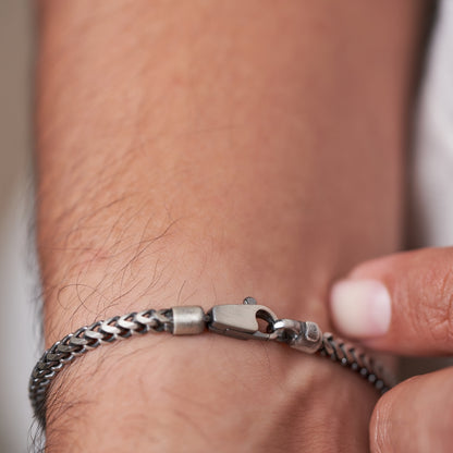 Steel Micro Silver Bracelet