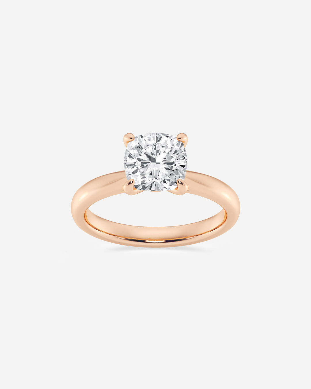 Velique Cushion Solitaire Ring