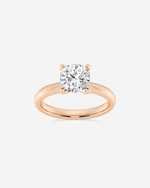 Load image into Gallery viewer, Velique Cushion Solitaire Ring
