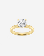 Load image into Gallery viewer, Velique Cushion Solitaire Ring
