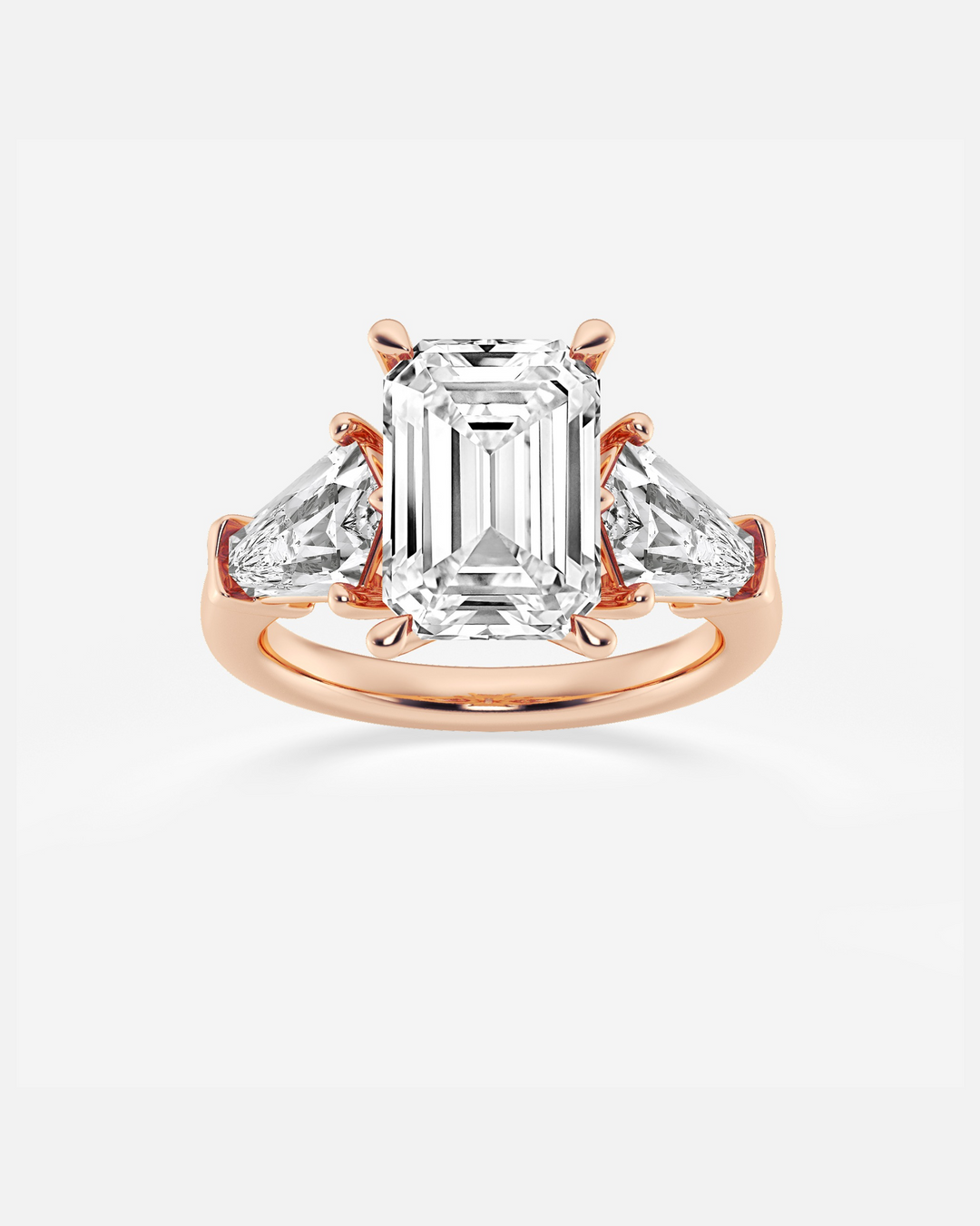 Viraire Emerald Halo Ring