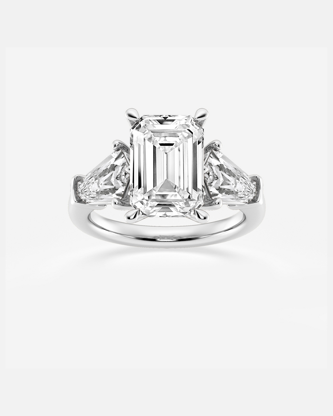 Viraire Emerald Halo Ring