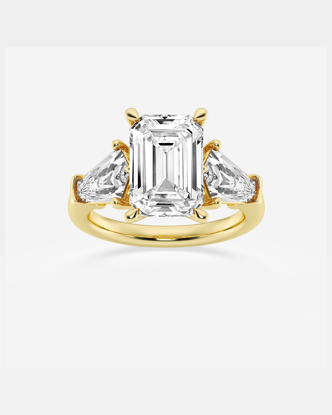 Viraire Emerald Halo Ring
