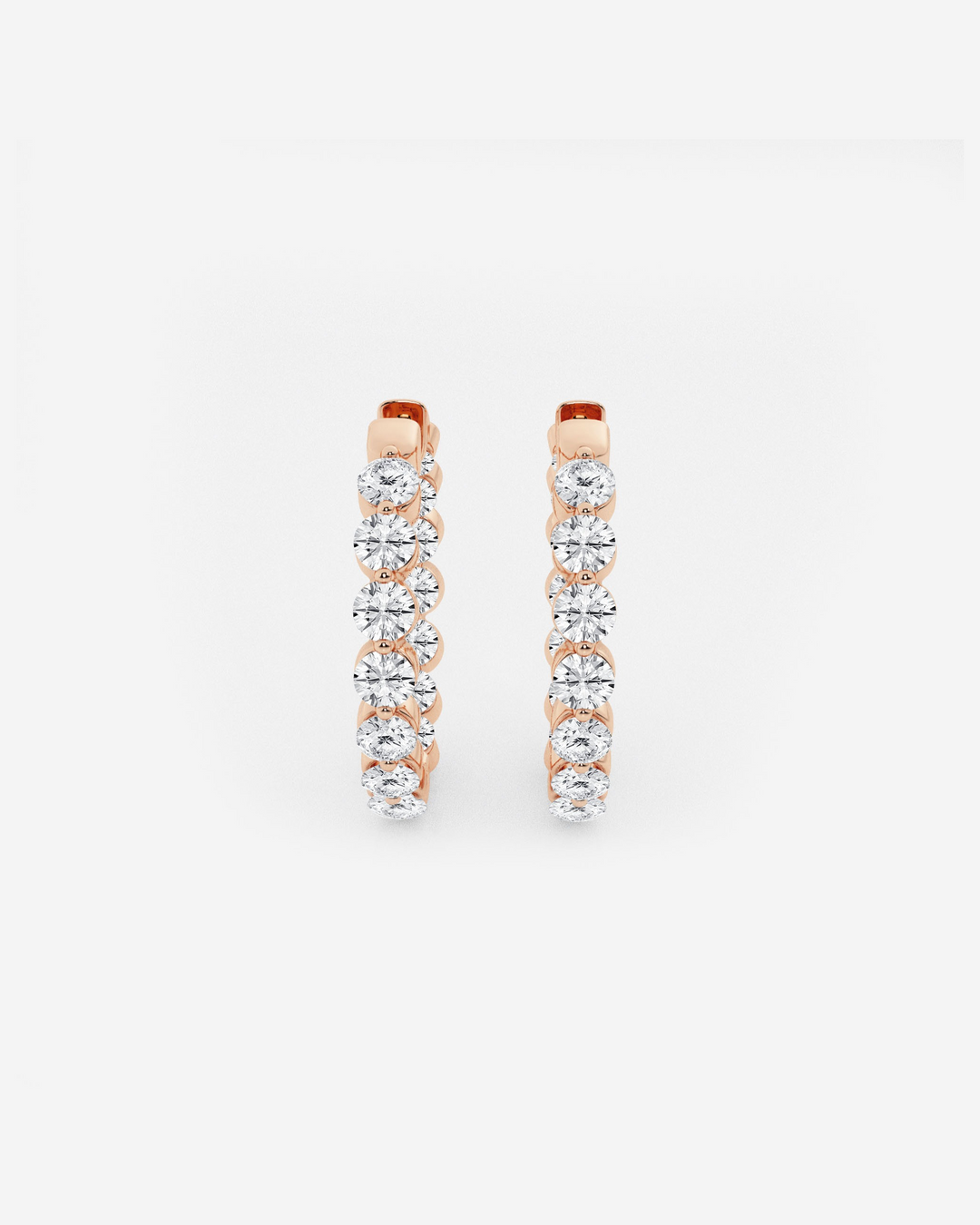 Wynenne Diamond Hoops