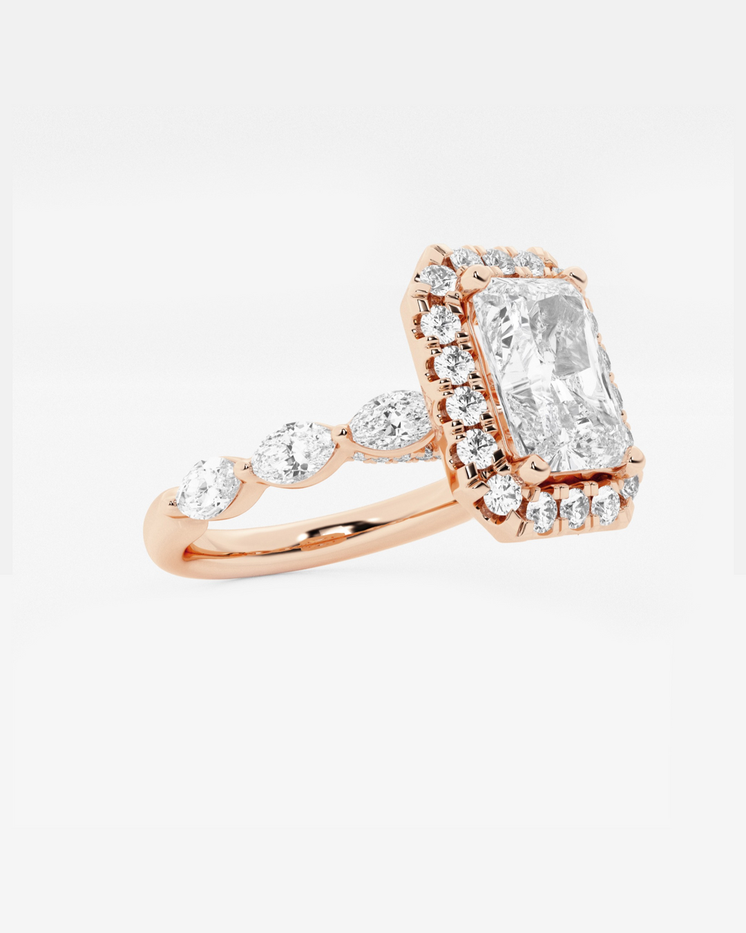 Xelelle Radiant Halo Ring