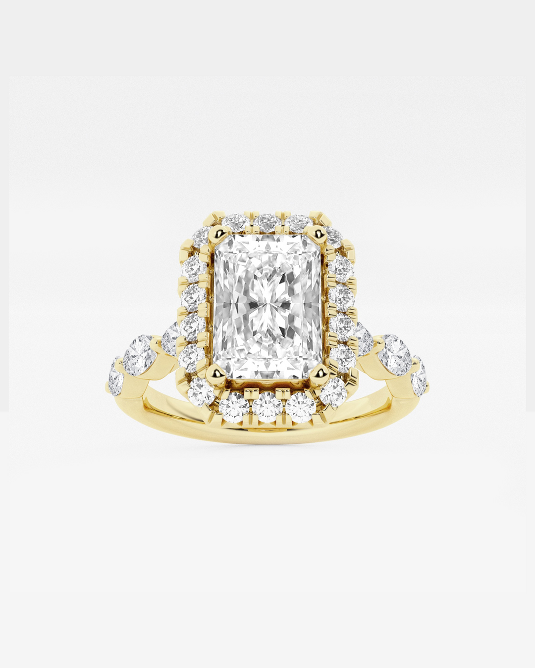 Xelelle Radiant Halo Ring