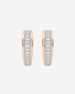 Load image into Gallery viewer, Zoraire Diamond Hoops
