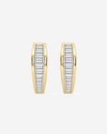 Load image into Gallery viewer, Zoraire Diamond Hoops
