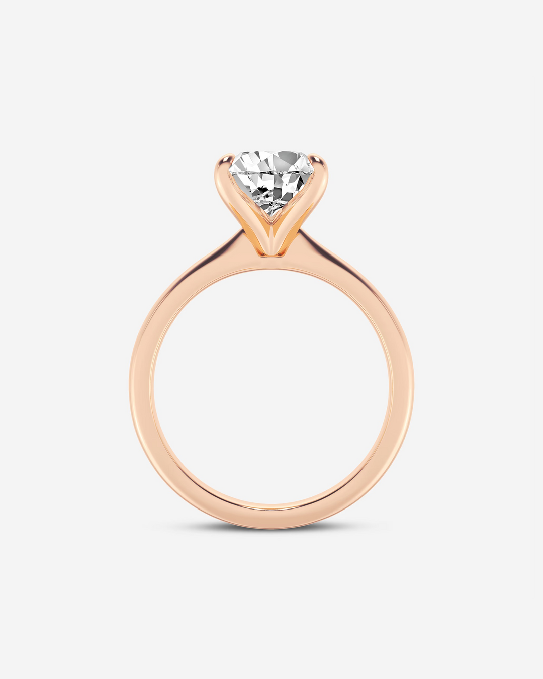 Zorenne Pear Solitaire Ring