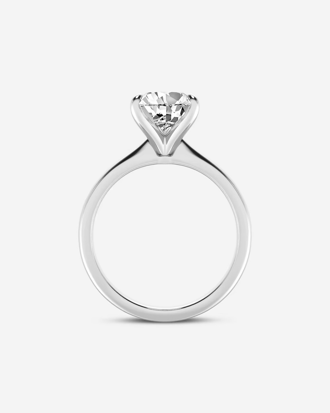 Zorenne Pear Solitaire Ring