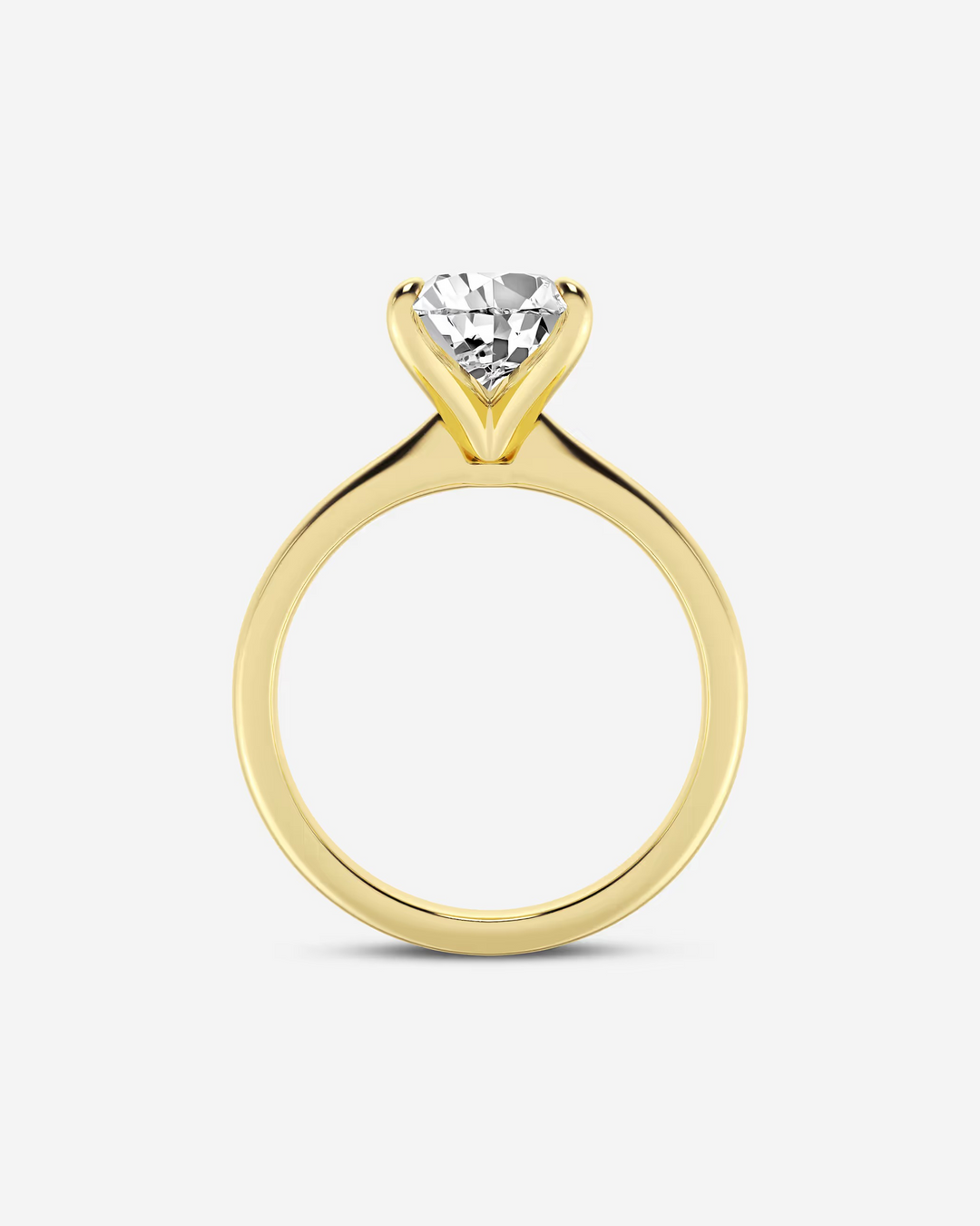 Zorenne Pear Solitaire Ring