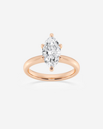 Load image into Gallery viewer, Zorique Marquise Solitaire Ring
