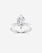 Load image into Gallery viewer, Zorique Marquise Solitaire Ring

