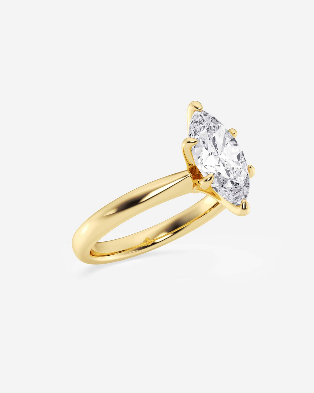Zorique Marquise Solitaire Ring