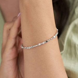 Silver Divine Beads Bracelet - Shinewine.co