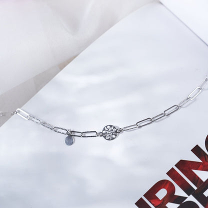 Silver Life Circle Bracelet - Shinewine.co