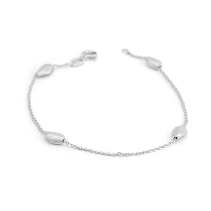 Silver Long Beads Bracelet - Shinewine.co