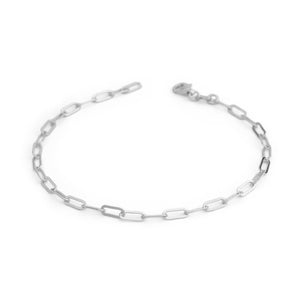 Silver Standard Link Bracelet - Shinewine.co