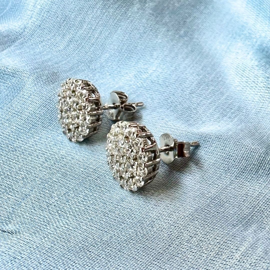 Florence Diamond Silver Earring - Shinewine.co