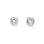 Sophia Diamond Silver Earring - Shinewine.co