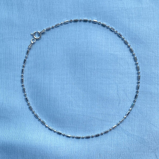 VALERIE SILVER ANKLET